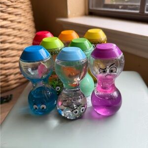 Hand 2 Mind express your feelings sensory Bottles GUC bundle of 8 toddler toys